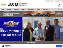 Tablet Screenshot of jmchevy.com